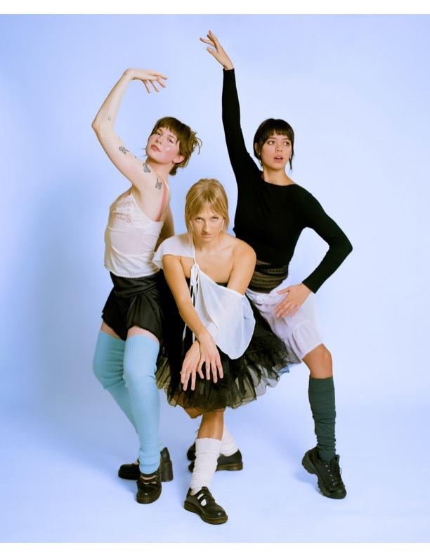 three dancers